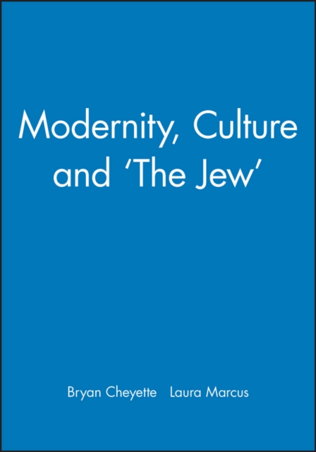 Modernity, Culture and 'The Jew', Hardback Book