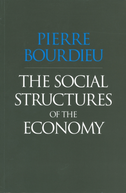 The Social Structures of the Economy, Paperback / softback Book