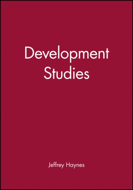 Development Studies, Paperback / softback Book