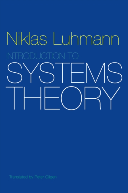 Introduction to Systems Theory, Paperback / softback Book