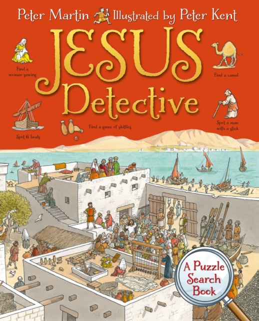 Jesus Detective : A Puzzle Search Book, Hardback Book