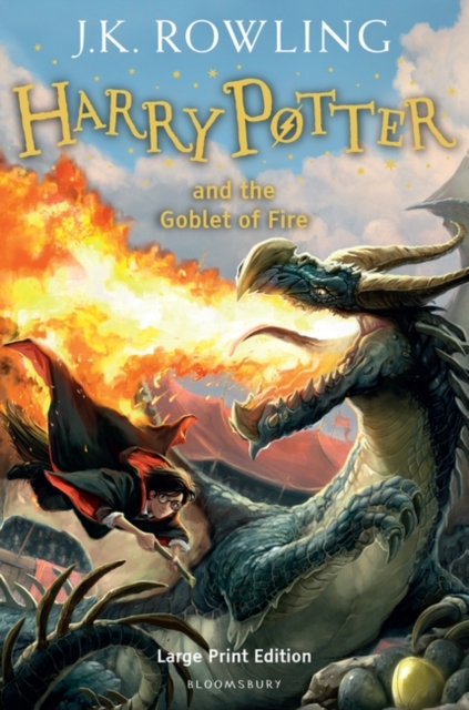 Harry Potter and the Goblet of Fire : Large Print Edition, Hardback Book