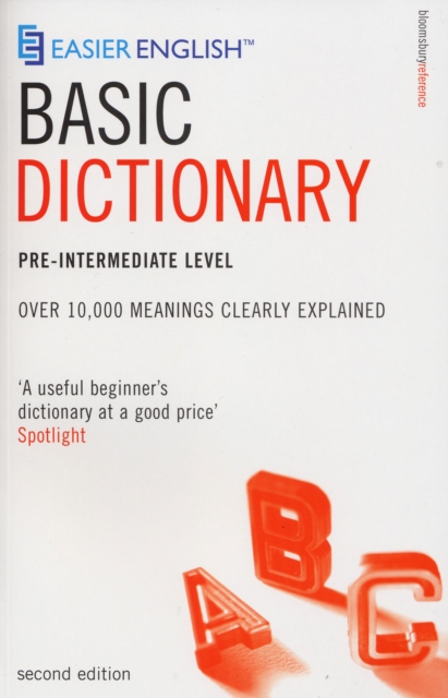 Easier English Basic Dictionary : Over 11,000 Terms Clearly Defined Pre-intermediate Level, Paperback / softback Book