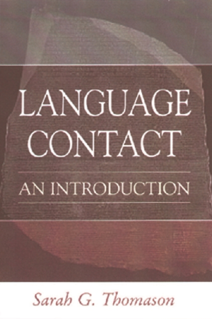 Language Contact : An Introduction, Paperback / softback Book