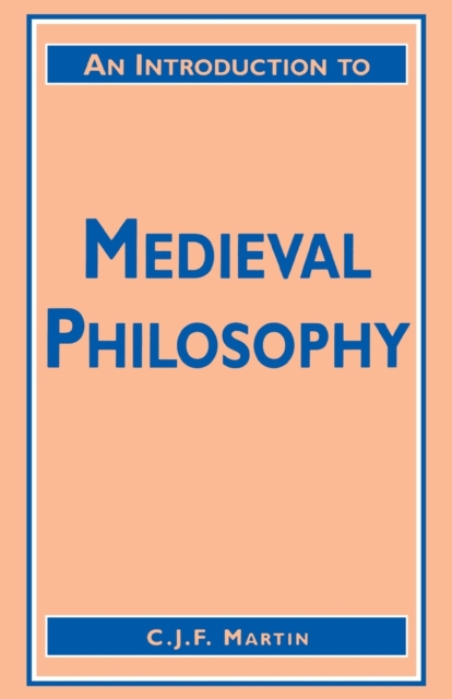 An Introduction to Medieval Philosophy, Paperback / softback Book