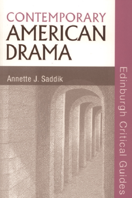 Contemporary American Drama, Hardback Book