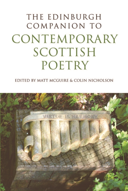 The Edinburgh Companion to Contemporary Scottish Poetry, Hardback Book