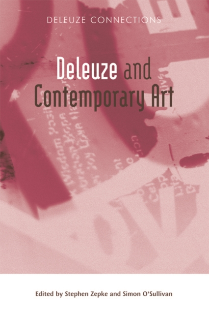 Deleuze and Contemporary Art, Paperback / softback Book