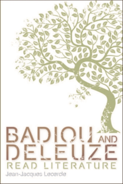 Badiou and Deleuze Read Literature, EPUB eBook
