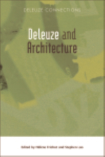 Deleuze and Architecture, EPUB eBook