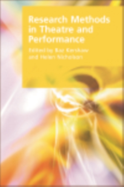 Research Methods in Theatre and Performance, EPUB eBook