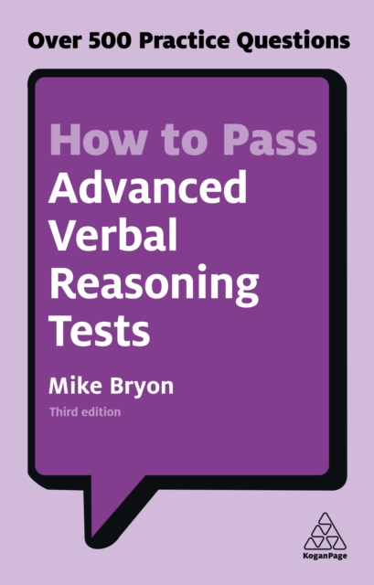 How to Pass Advanced Verbal Reasoning Tests : Over 500 Practice Questions, EPUB eBook