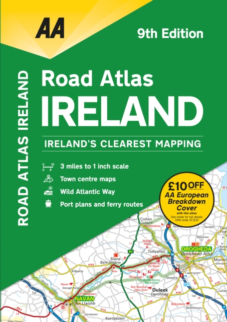 Road Atlas Ireland, Paperback / softback Book