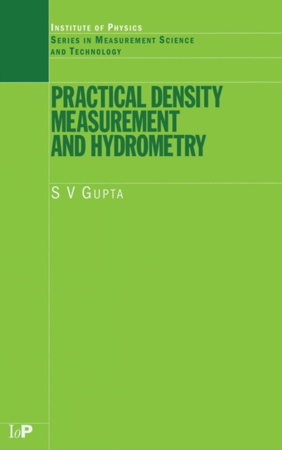 Practical Density Measurement and Hydrometry, Hardback Book