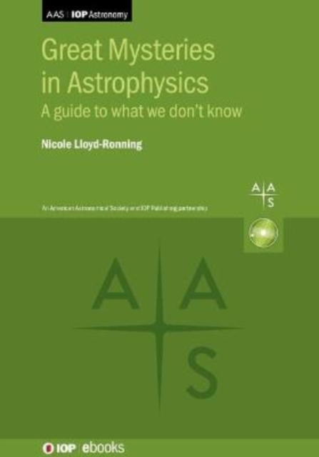 Great Mysteries in Astrophysics : A guide to what we don’t know, Hardback Book