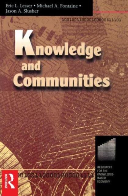 Knowledge and Communities, Paperback / softback Book