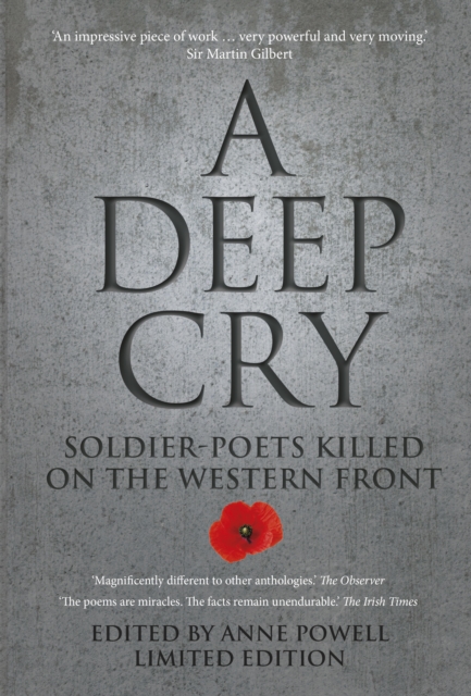 A Deep Cry : Soldier-poets Killed on the Western Front, Paperback / softback Book