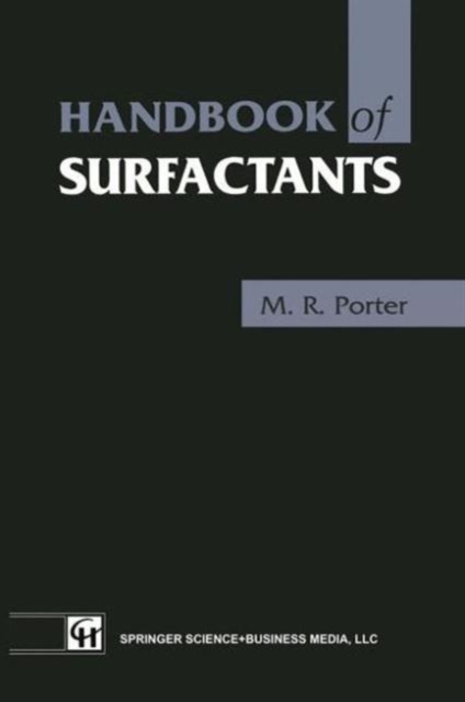 Handbook of Surfactants, Hardback Book