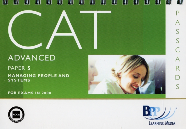 CAT - 5 Management of People and Systems : Passcards, Spiral bound Book