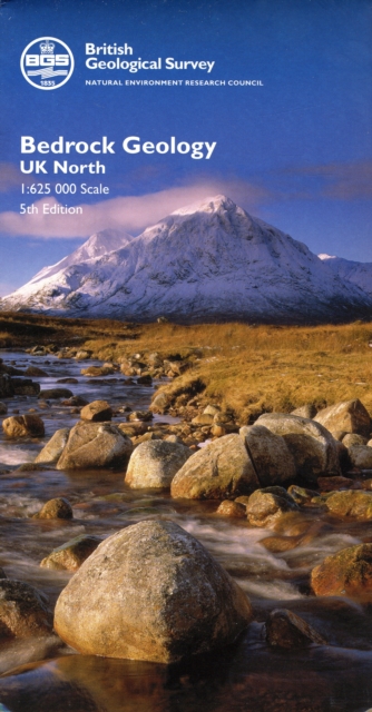 Bedrock Geology UK North, Sheet map, folded Book