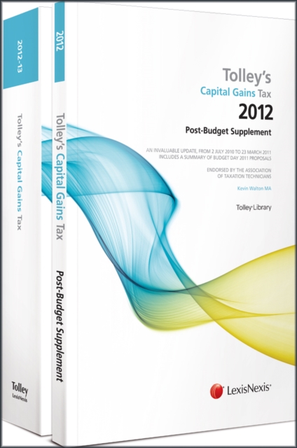Tolley's Capital Gains Tax 2012-13 : Budget Edition & Main Annual, Paperback Book