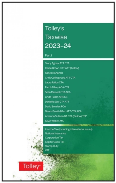 Tolley's Taxwise I 2023-24, Paperback / softback Book