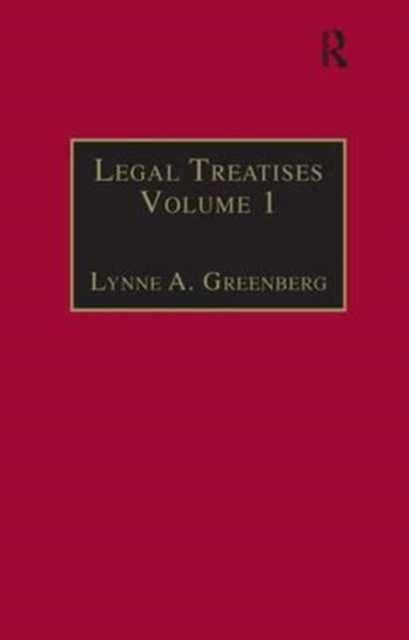 Legal Treatises : Essential Works for the Study of Early Modern Women, Series III, Part One, Volume 1, Hardback Book