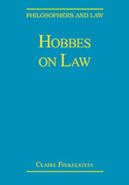 Hobbes on Law, Hardback Book