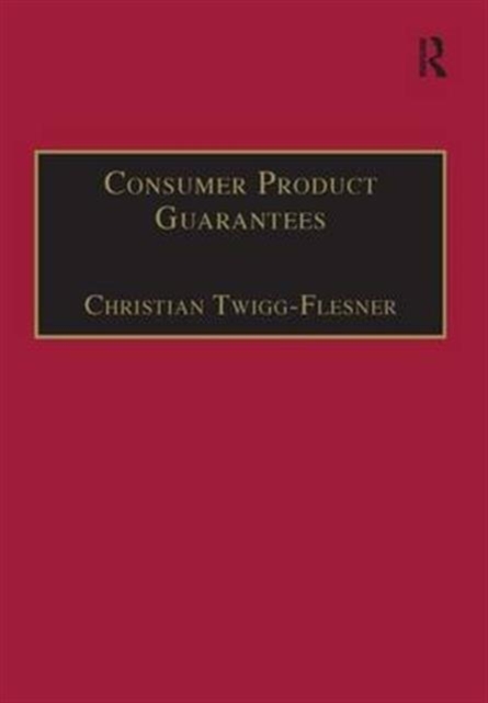 Consumer Product Guarantees, Hardback Book