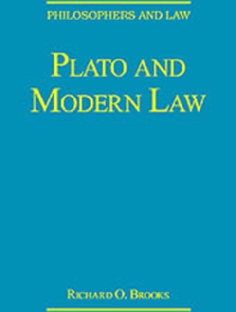 Plato and Modern Law, Hardback Book
