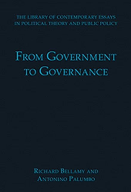 From Government to Governance, Hardback Book