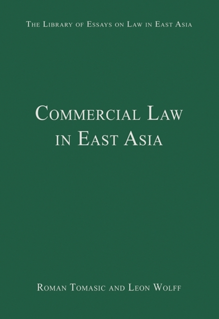 Commercial Law in East Asia, Hardback Book