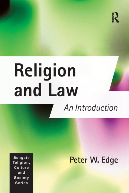 Religion and Law : An Introduction, Paperback / softback Book