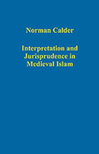 Interpretation and Jurisprudence in Medieval Islam, Hardback Book