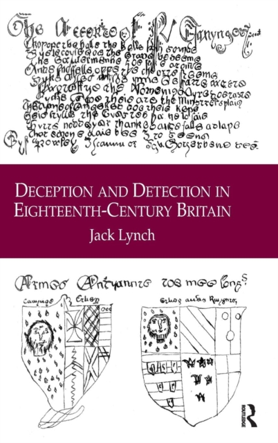 Deception and Detection in Eighteenth-Century Britain, Hardback Book
