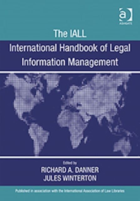 The IALL International Handbook of Legal Information Management, Hardback Book
