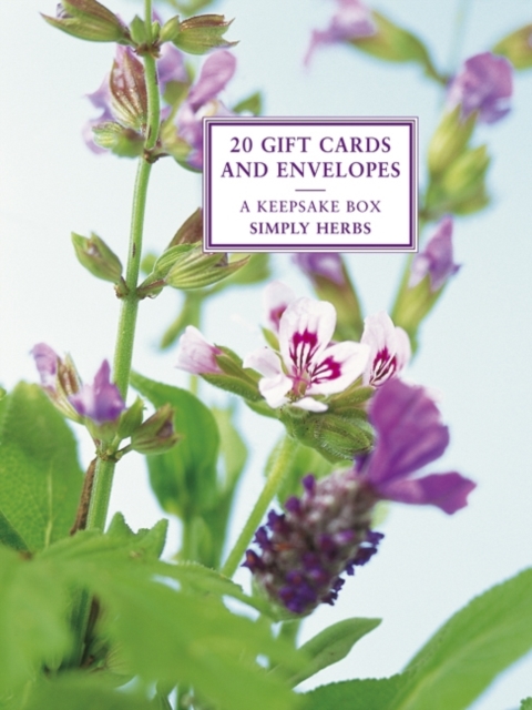 Tin Box of 20 Gift Cards and Envelopes : Simply Herbs, Cards Book
