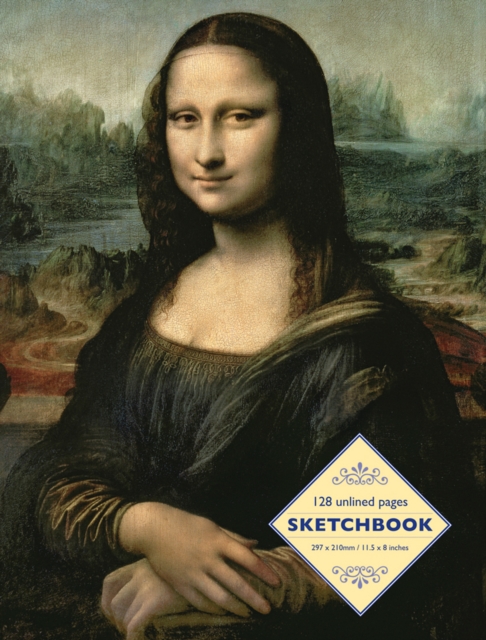 Sketchbook: Mona Lisa by Leonardo Da Vinci, Spiral bound Book