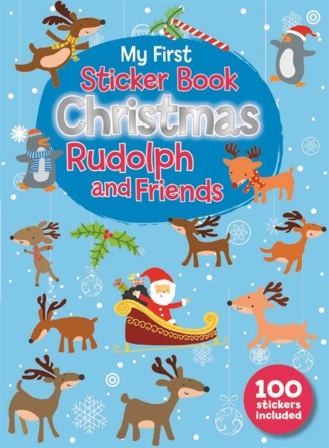 My First Christmas Sticker Book - Rudloph and Friends, Novelty book Book