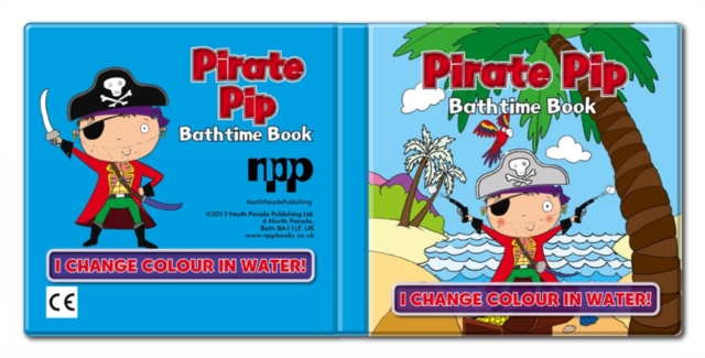Bath Book Colour Change Book - Pirate Pip Bathtime, Bath book Book