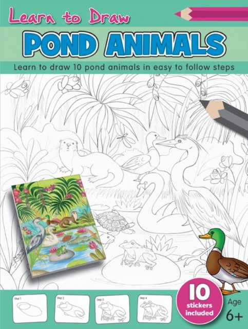 Learn to Draw - Pond Animals, Paperback / softback Book