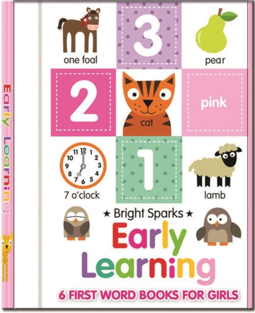 Early Learning - 6 First Word Books For Girls, Board book Book