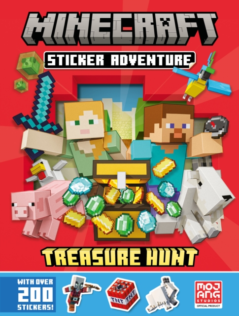 Minecraft Sticker Adventure: Treasure Hunt, Paperback / softback Book