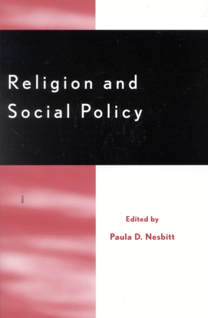 Religion and Social Policy, Paperback / softback Book