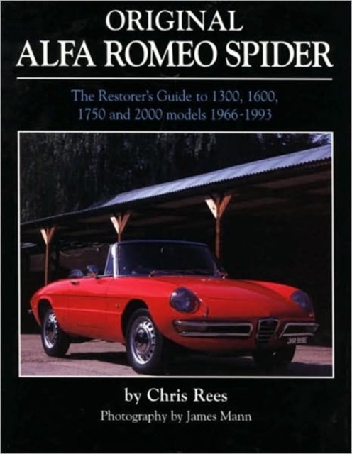 Original Alfa Romeo Spider, Hardback Book