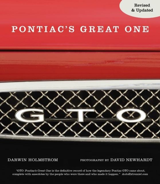 Gto : Pontiac's Great One, Paperback Book