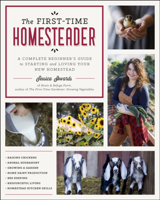The First-Time Homesteader : A complete beginner's guide to starting and loving your new homestead, Paperback / softback Book