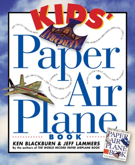 Kids' Paper Airplane Book, Paperback / softback Book