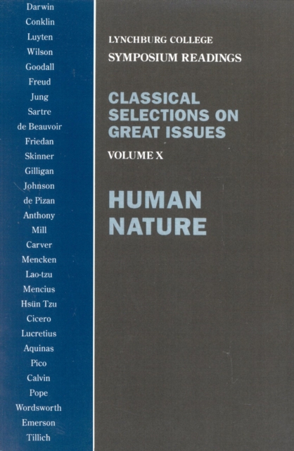 Human Nature, Paperback / softback Book