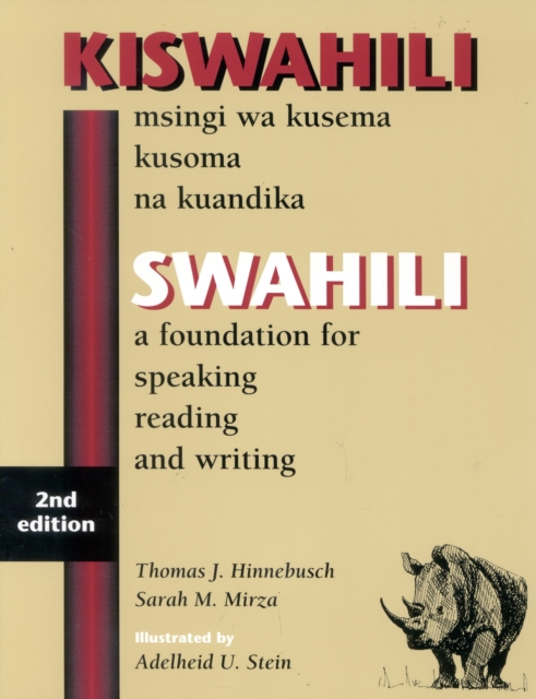 SWAHILI : A Foundation for Speaking, Reading, and Writing, Paperback / softback Book